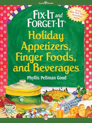 cover image of Fix-It and Forget-It Holiday Appetizers, Finger Foods, and Beverages